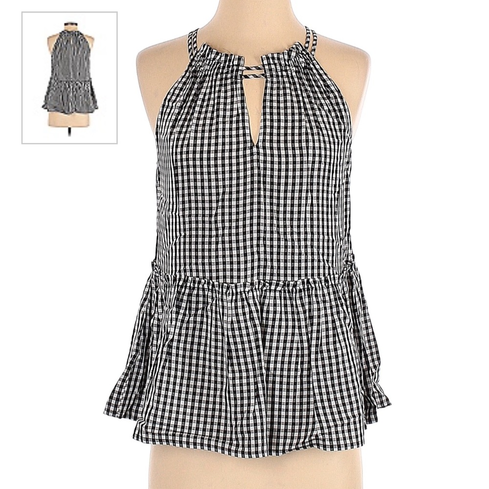 LOFT Gingham Top